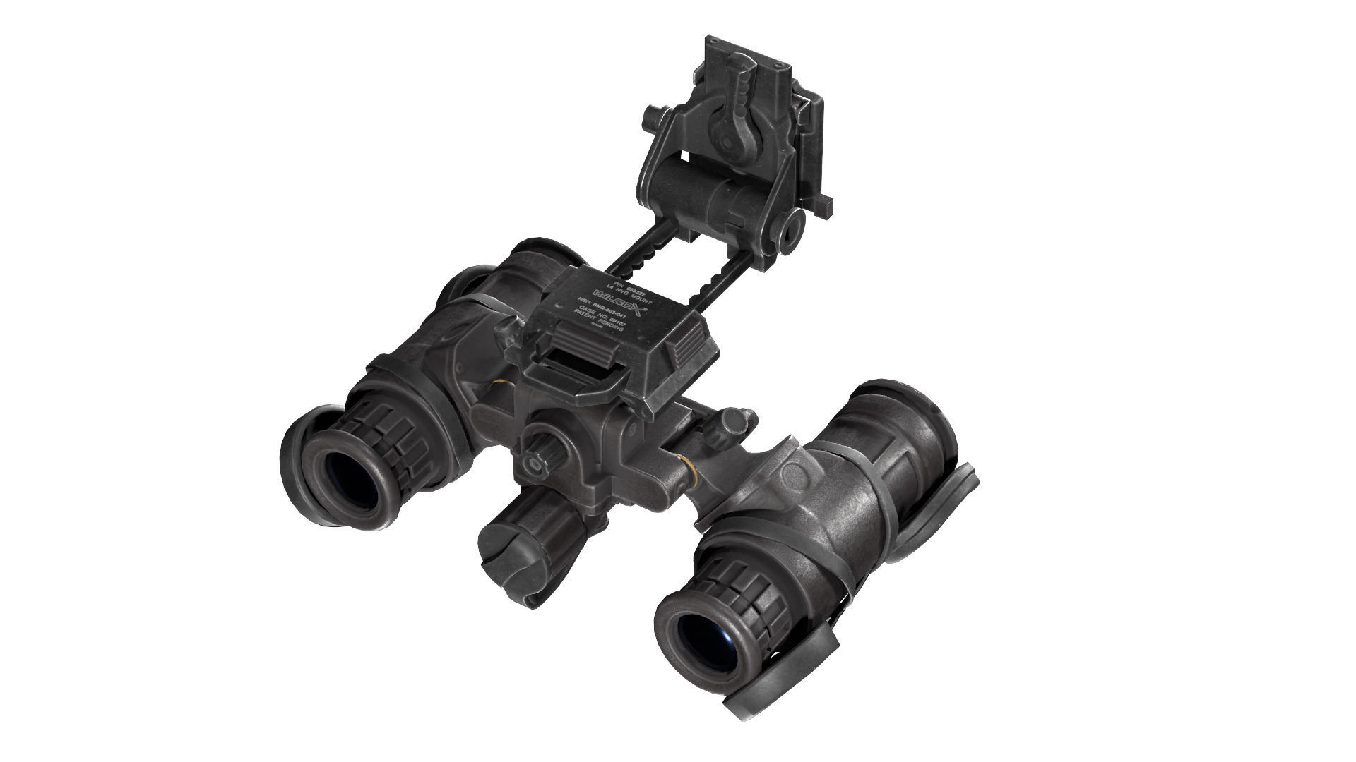 PVS-31 NIGHT VISION GOGGLE Low-poly 3D model_2