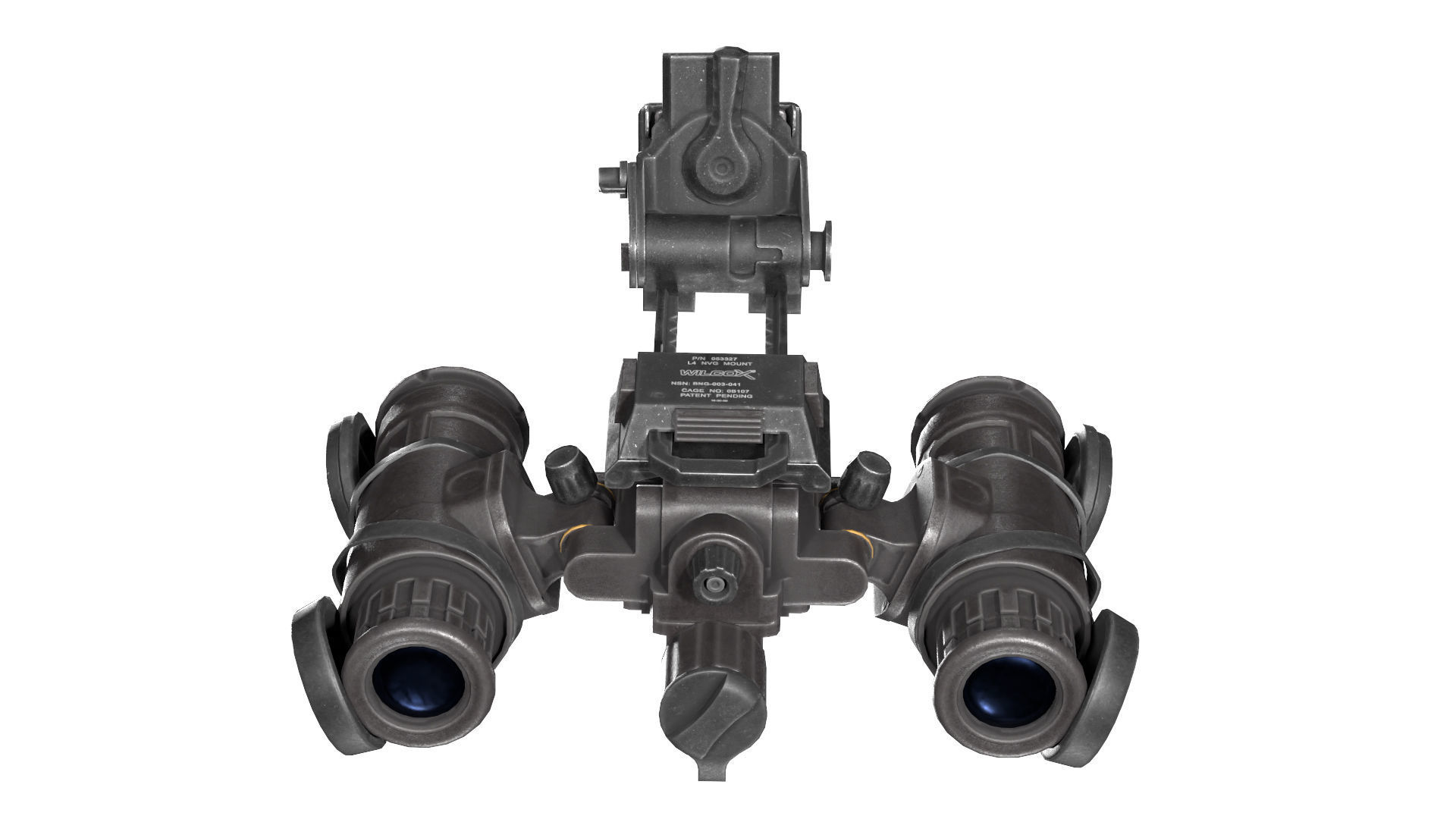 PVS-31 NIGHT VISION GOGGLE Low-poly 3D model_6