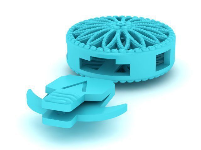Lock Box 3D print model_2