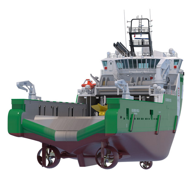 Anchor Handling Tug Supply Vessel BOURBON ORCA 3D model_9