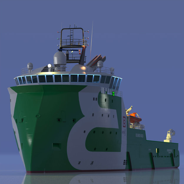 Anchor Handling Tug Supply Vessel BOURBON ORCA 3D model_20