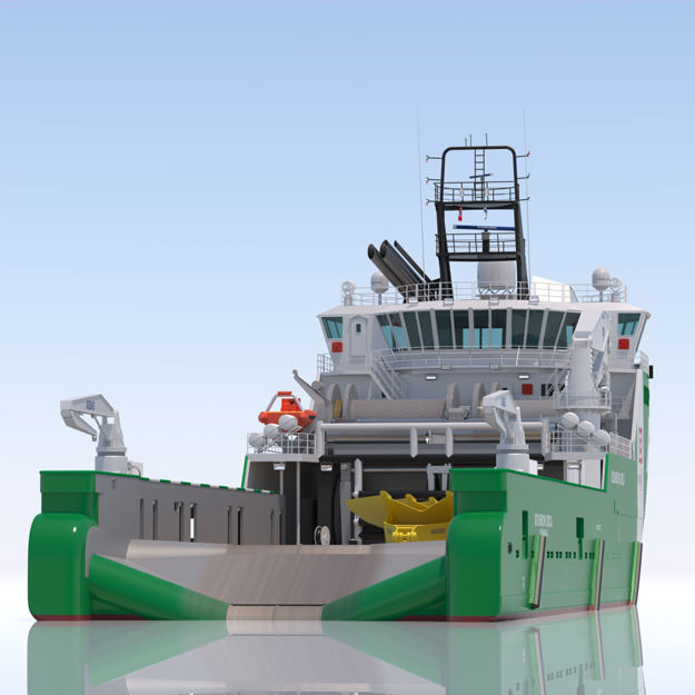 Anchor Handling Tug Supply Vessel BOURBON ORCA 3D model_6