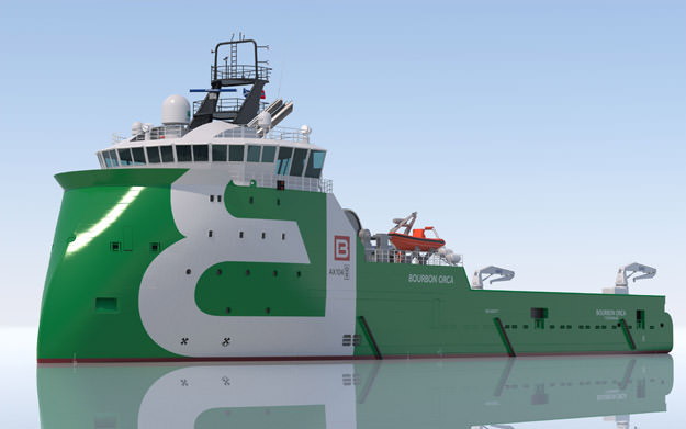 Anchor Handling Tug Supply Vessel BOURBON ORCA 3D model_11