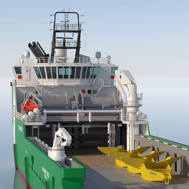 Anchor Handling Tug Supply Vessel BOURBON ORCA 3D model_15