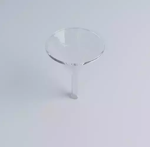 Funnel glass
