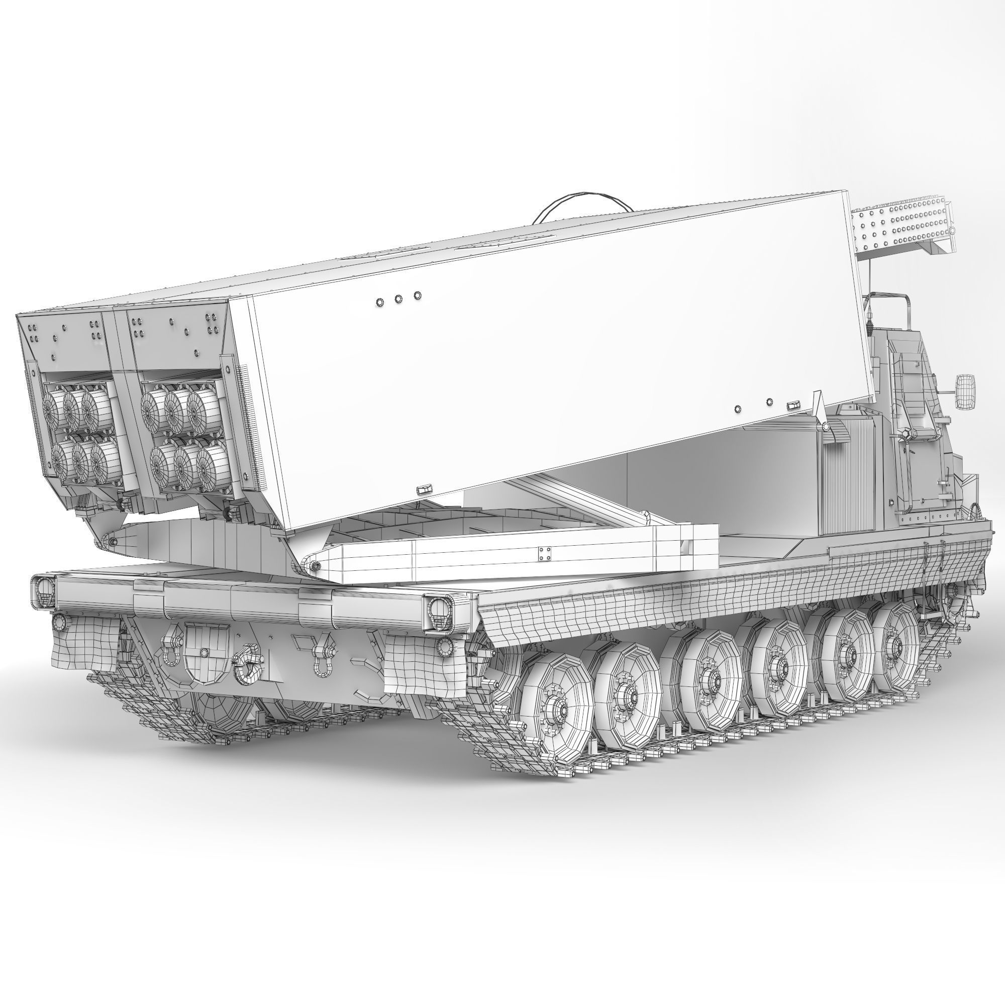 MLRS Mars II 1996 3D model_4