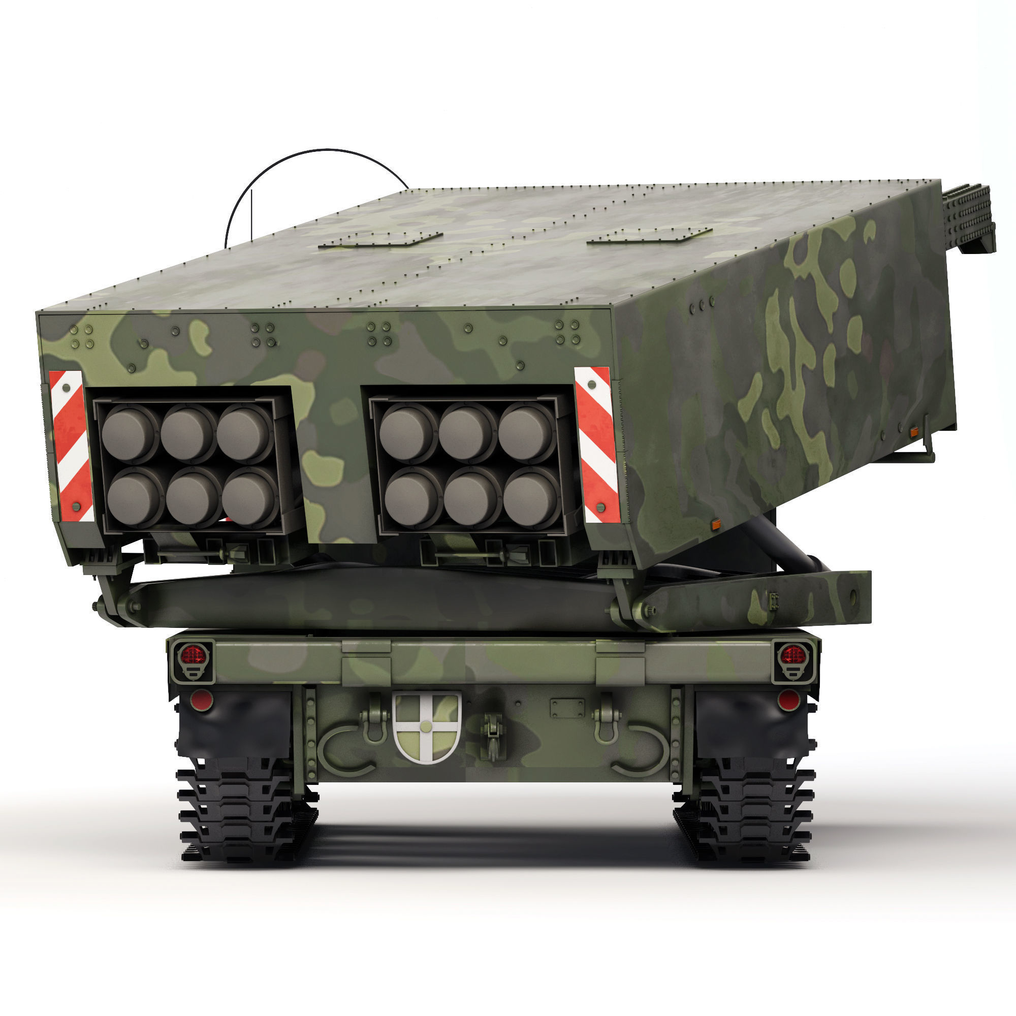 MLRS Mars II 1996 3D model_9