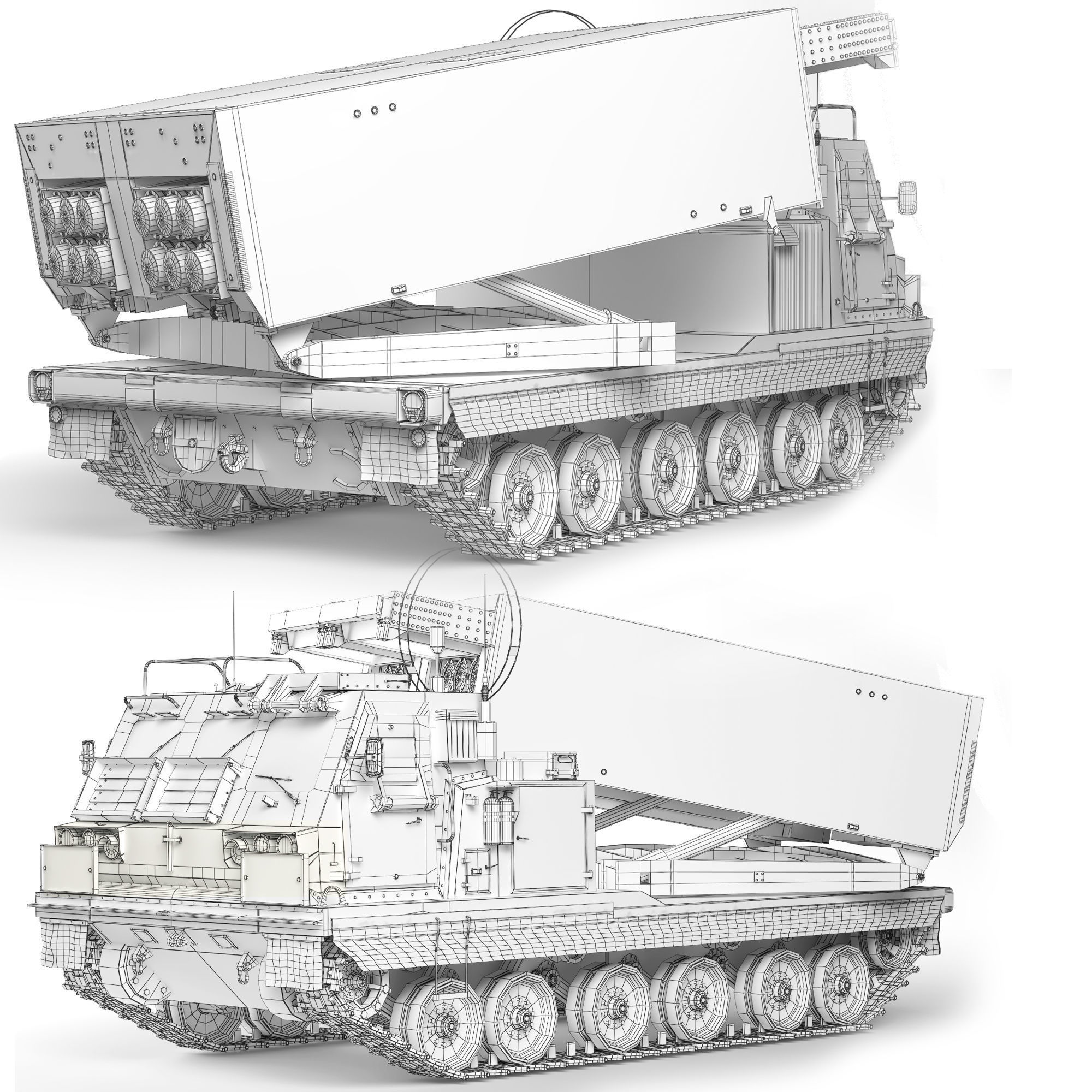 MLRS Mars II 1996 3D model_6