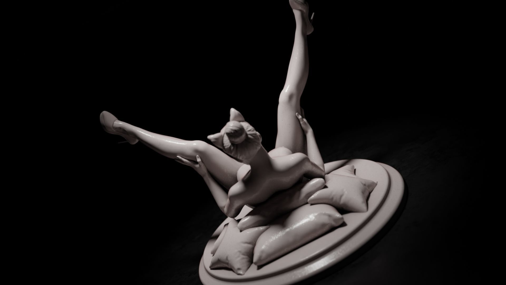 Sexy girl 41 3D print model_5