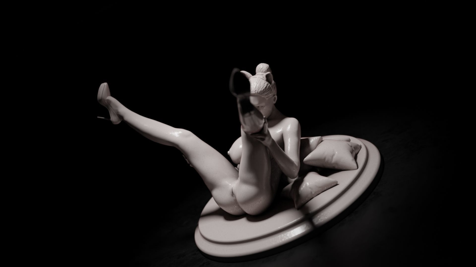 Sexy girl 41 3D print model_25