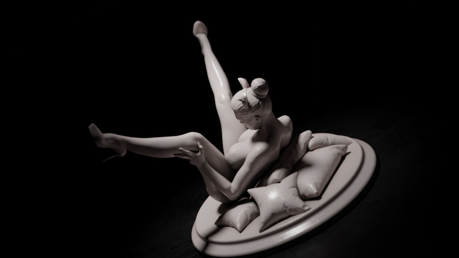 Sexy girl 41 3D print model_2