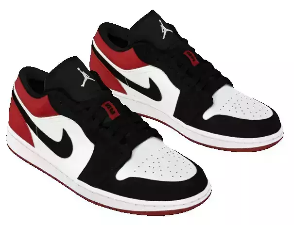 Nike Air Jordan 1 Low Black TOE