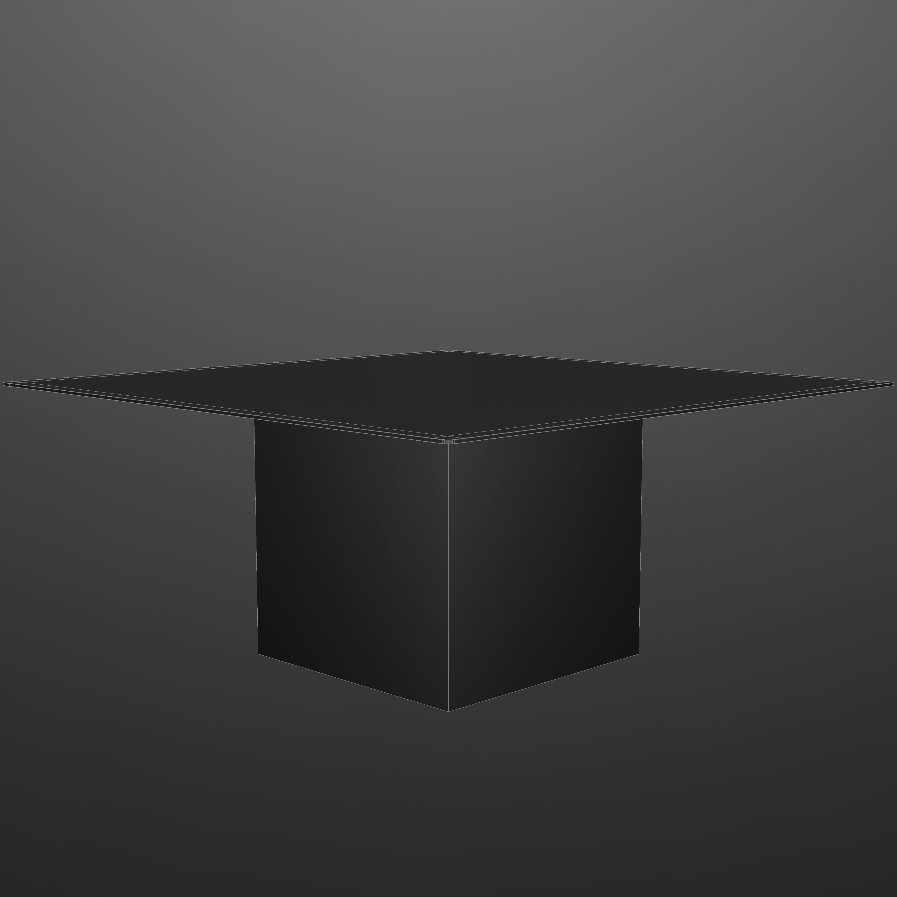 Free Modern Coffee Table Free low-poly 3D model_3