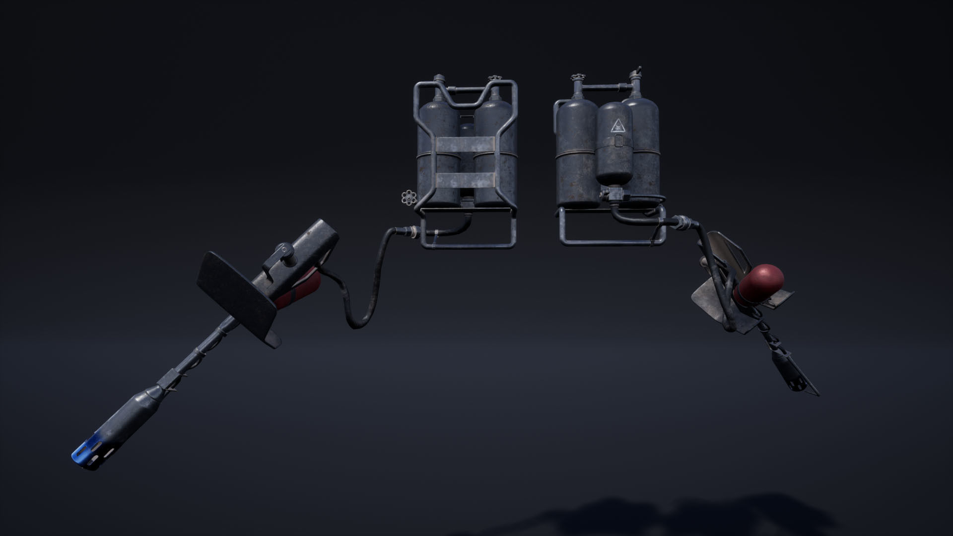 Dystopia Soldiers Pack Low-poly 3D model_11