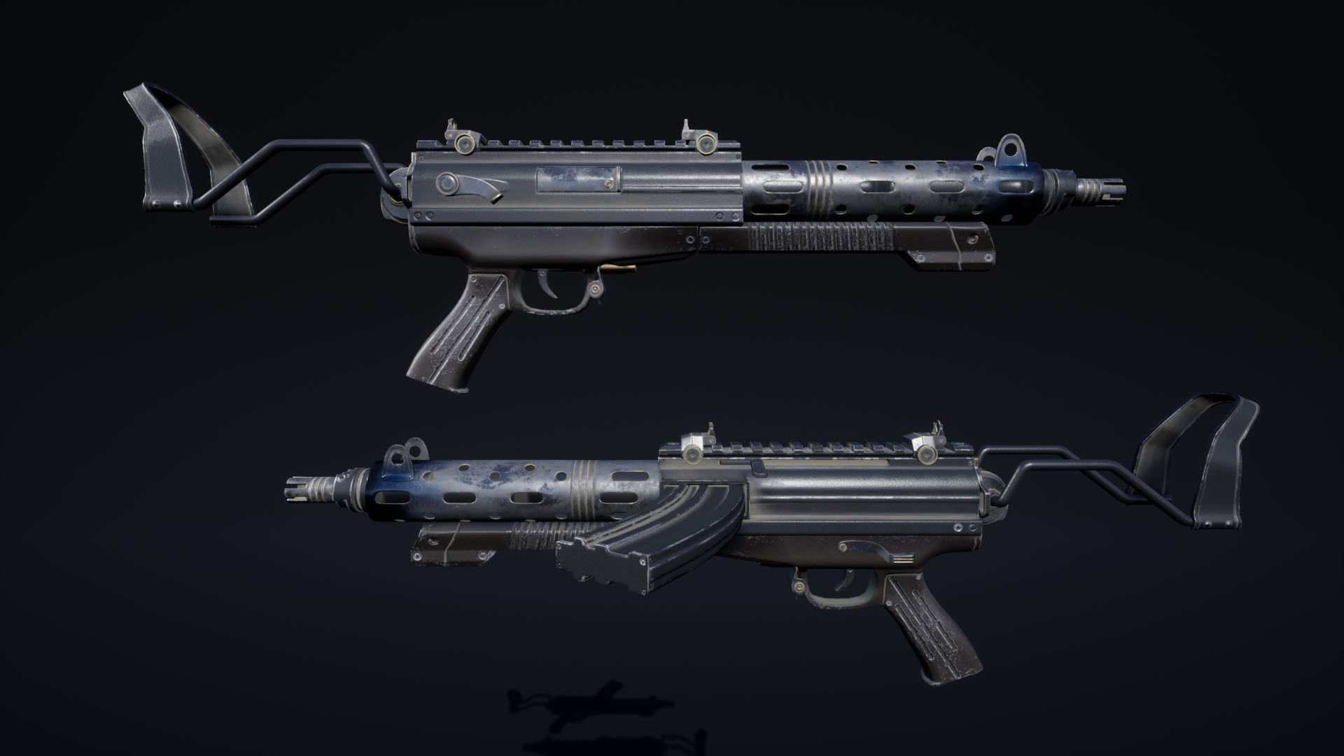 Dystopia Soldiers Pack Low-poly 3D model_19