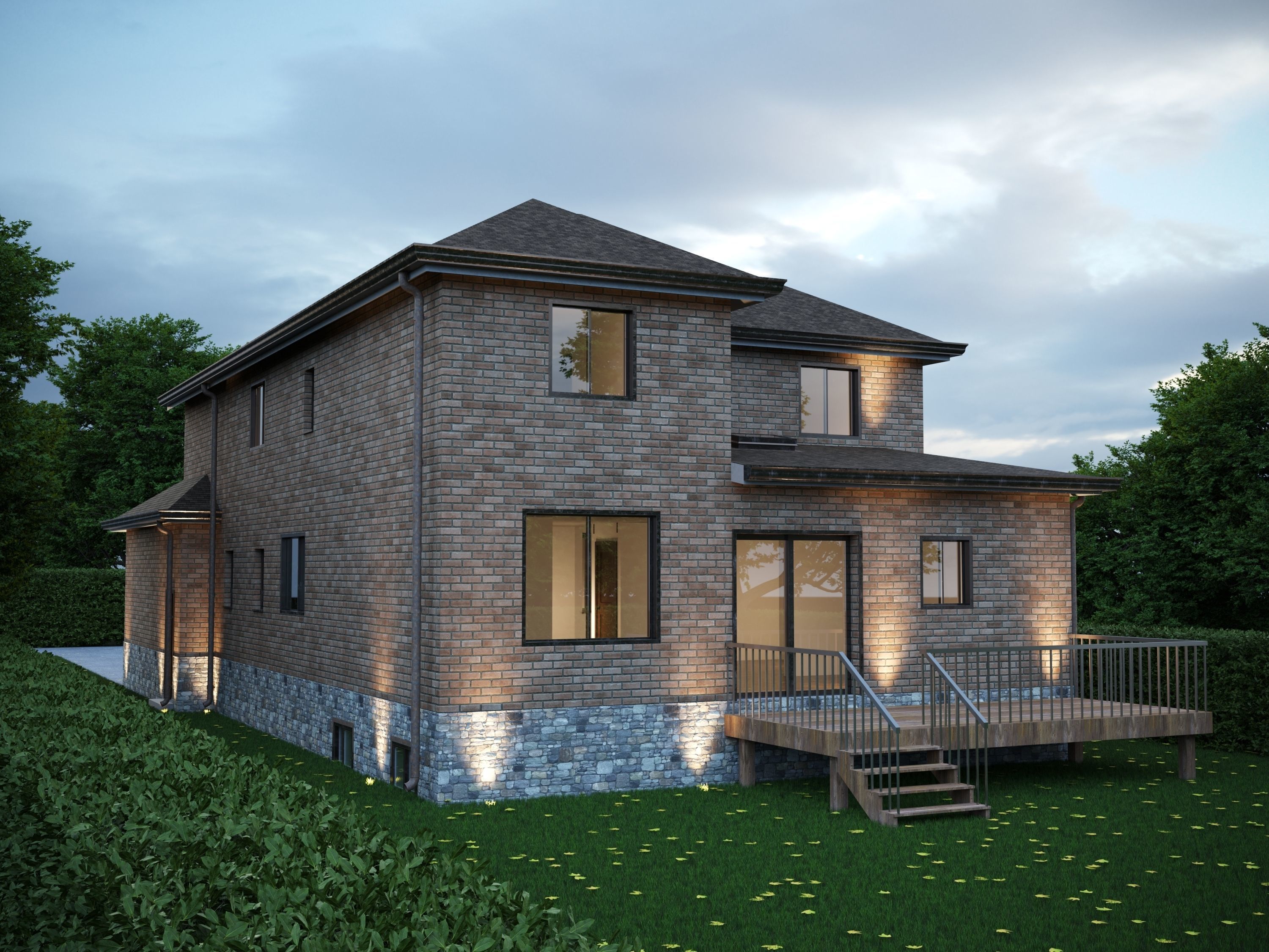 Residential-Building-vol-02-3Dmodel Low-poly 3D model_6