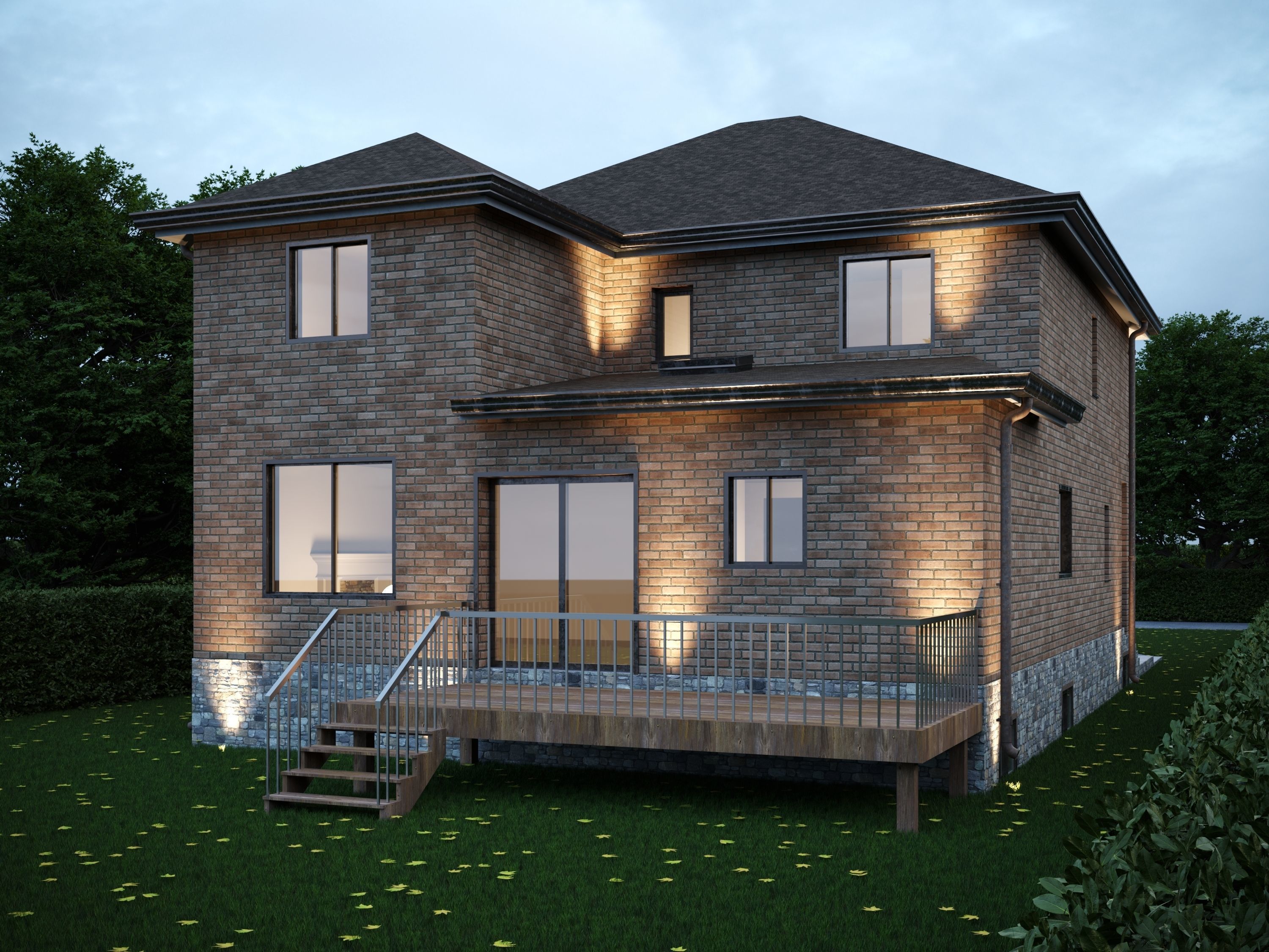 Residential-Building-vol-02-3Dmodel Low-poly 3D model_5