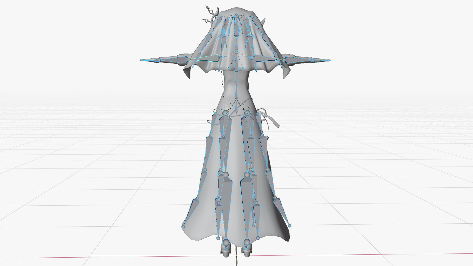 Honjou Nia Date a live Low-poly 3D model_17