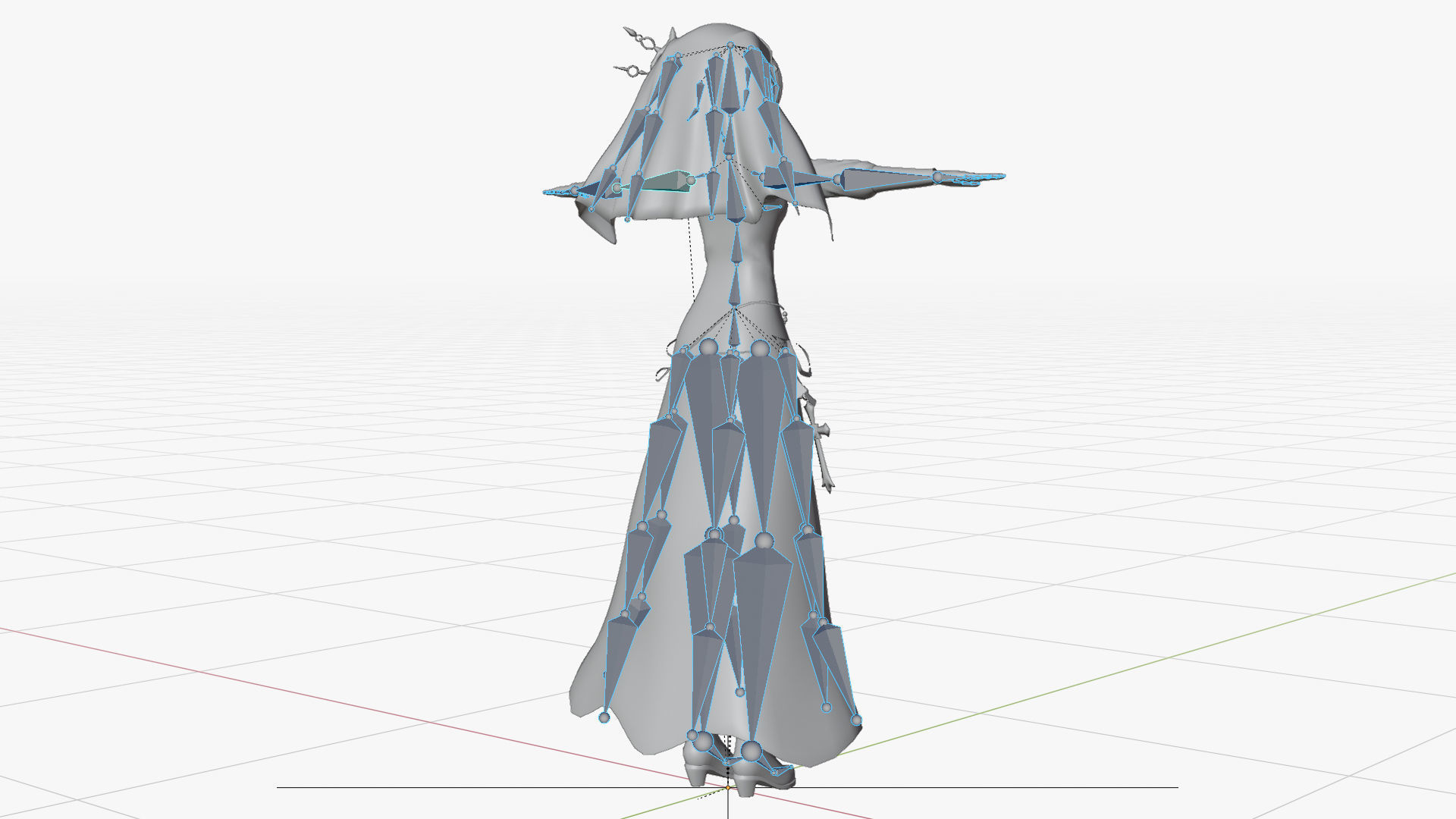 Honjou Nia Date a live Low-poly 3D model_14