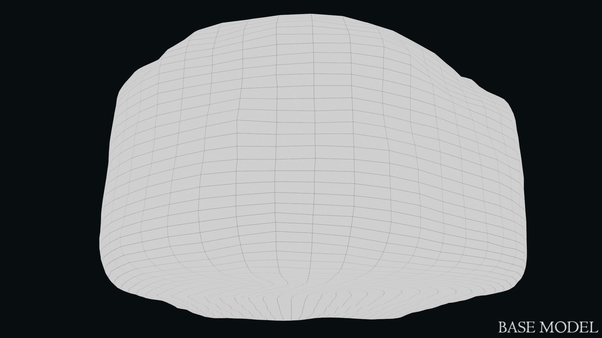 Stele of Tudhaliya IV Low-poly 3D model_35