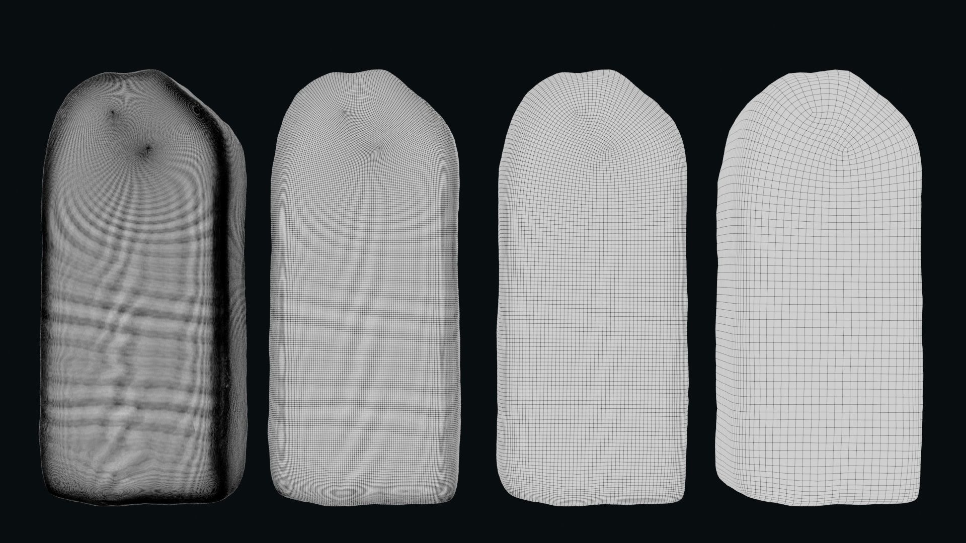 Stele of Tudhaliya IV Low-poly 3D model_65