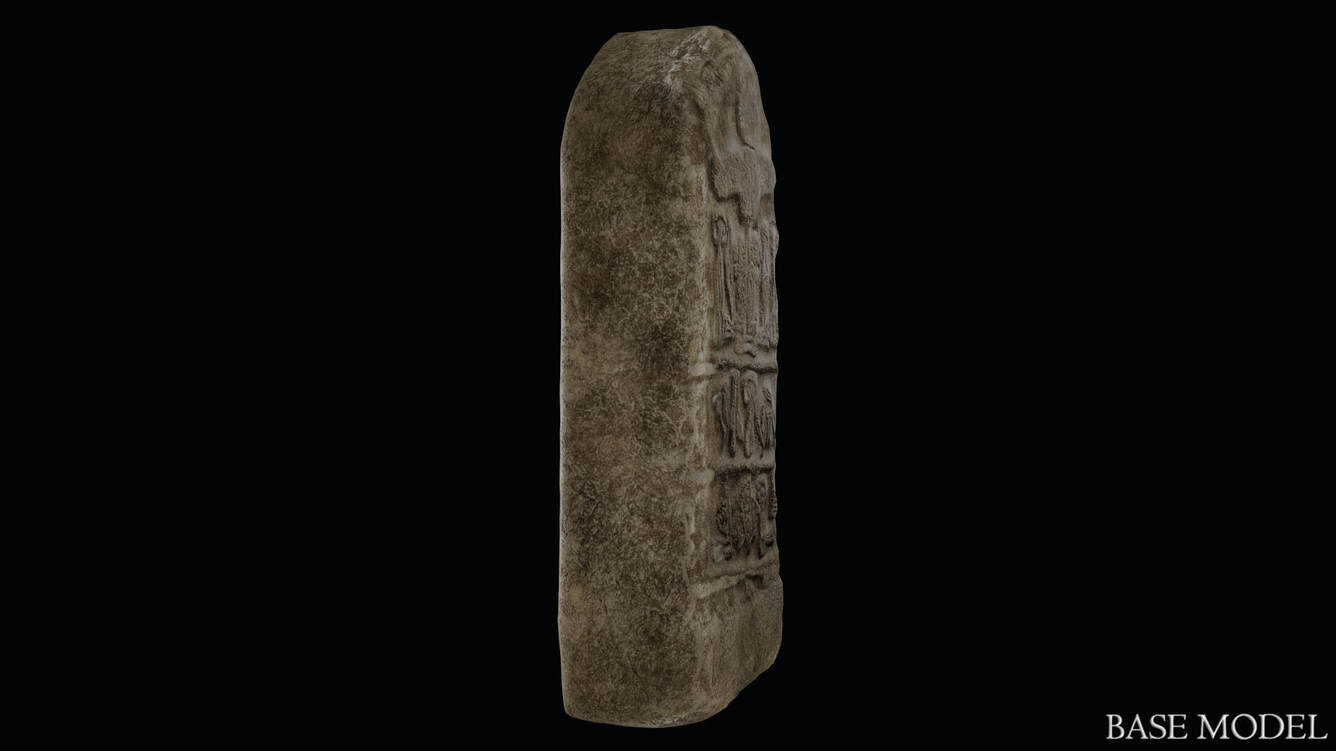 Stele of Tudhaliya IV Low-poly 3D model_24