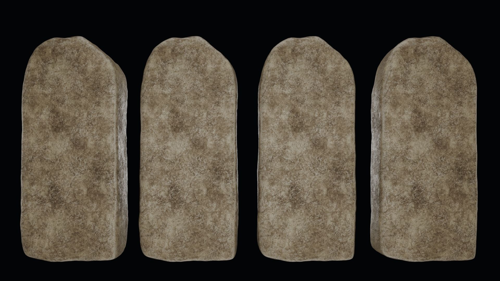 Stele of Tudhaliya IV Low-poly 3D model_64