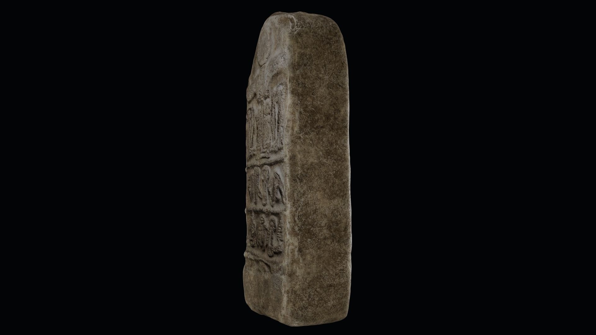 Stele of Tudhaliya IV Low-poly 3D model_14
