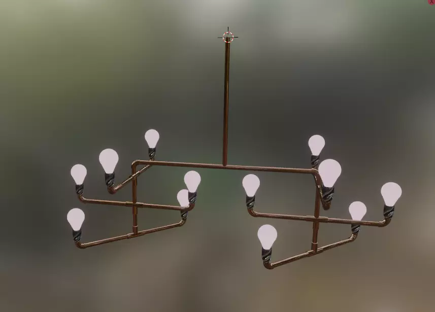 cooper lamp 3D model_0