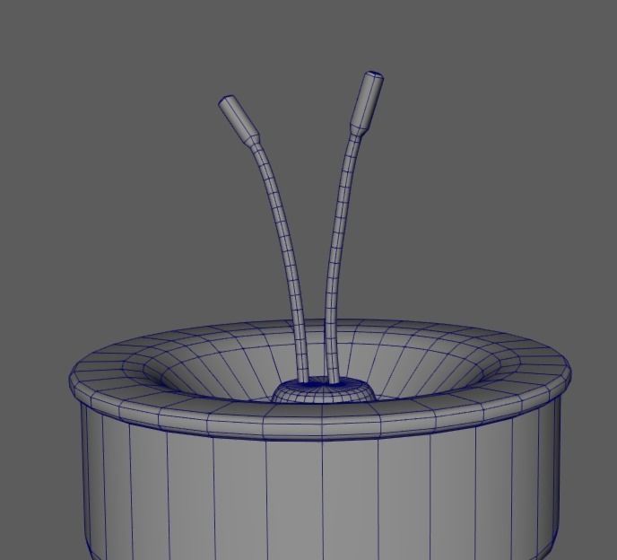 Lightbulb Small Low-poly 3D model_6