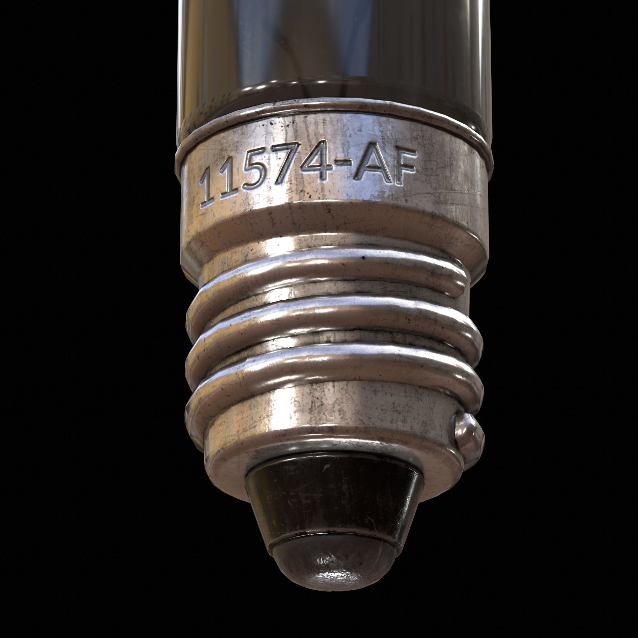 Lightbulb Small Low-poly 3D model_3