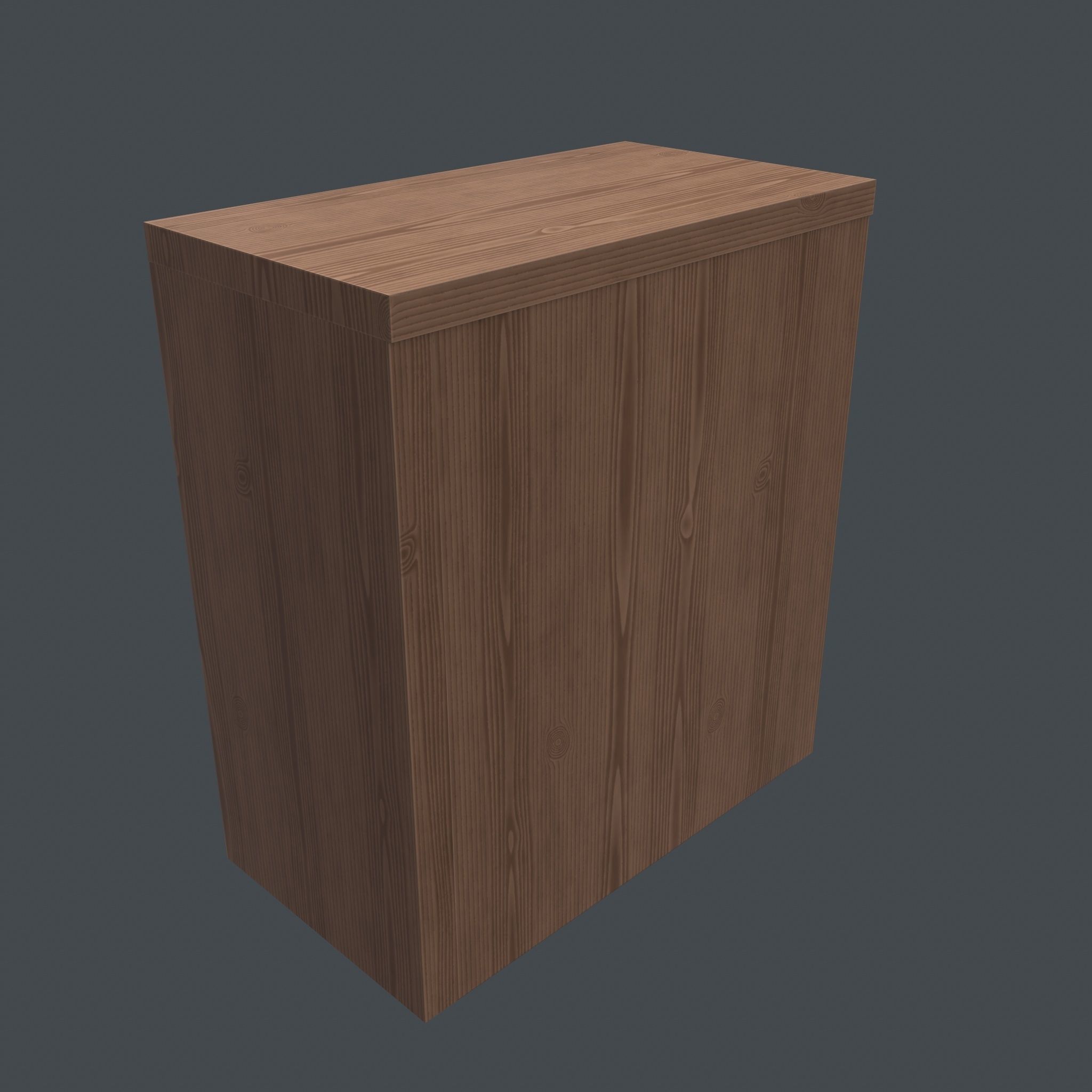 Chest of drawers - 2 3D model_8