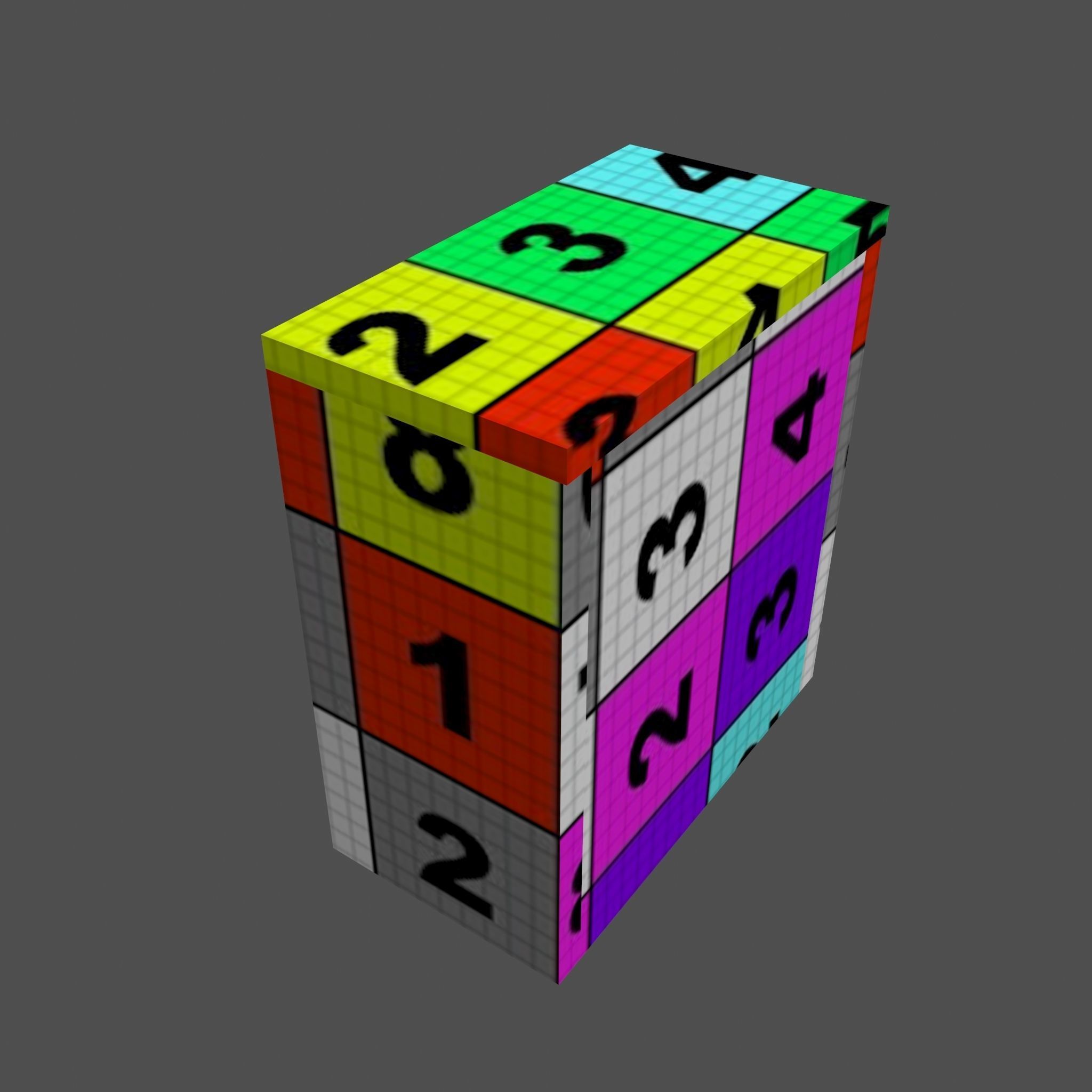 Chest of drawers - 2 3D model_20