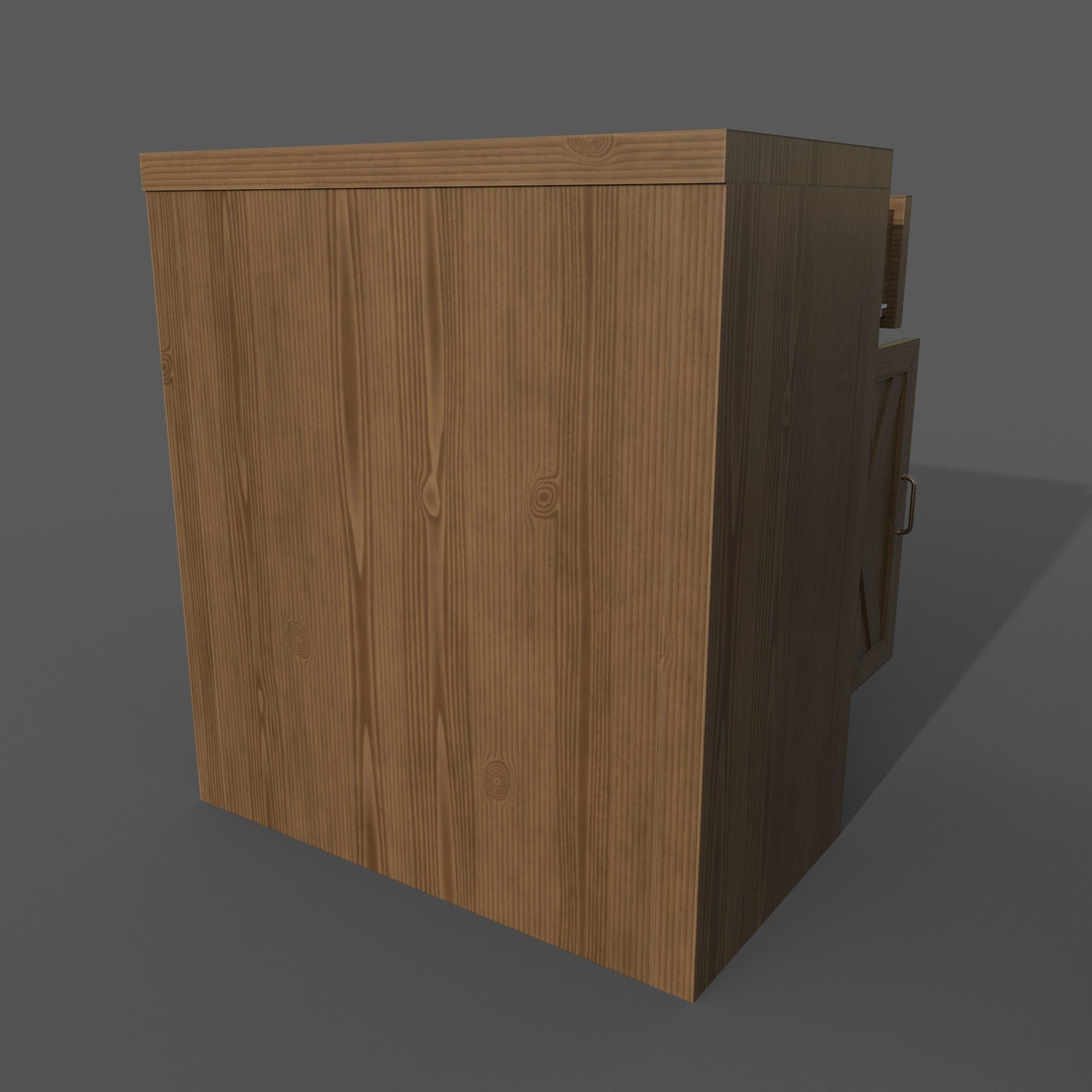 Chest of drawers - 2 3D model_4