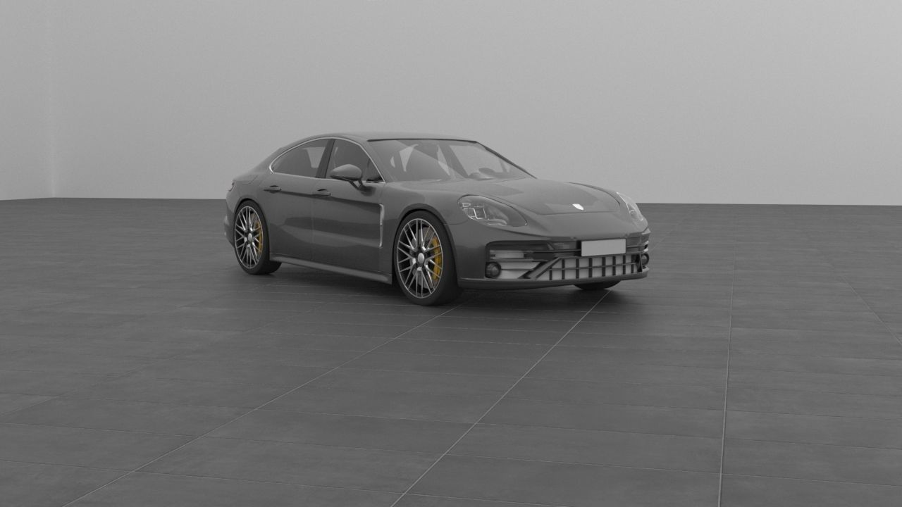 Car car sport 3D model_1