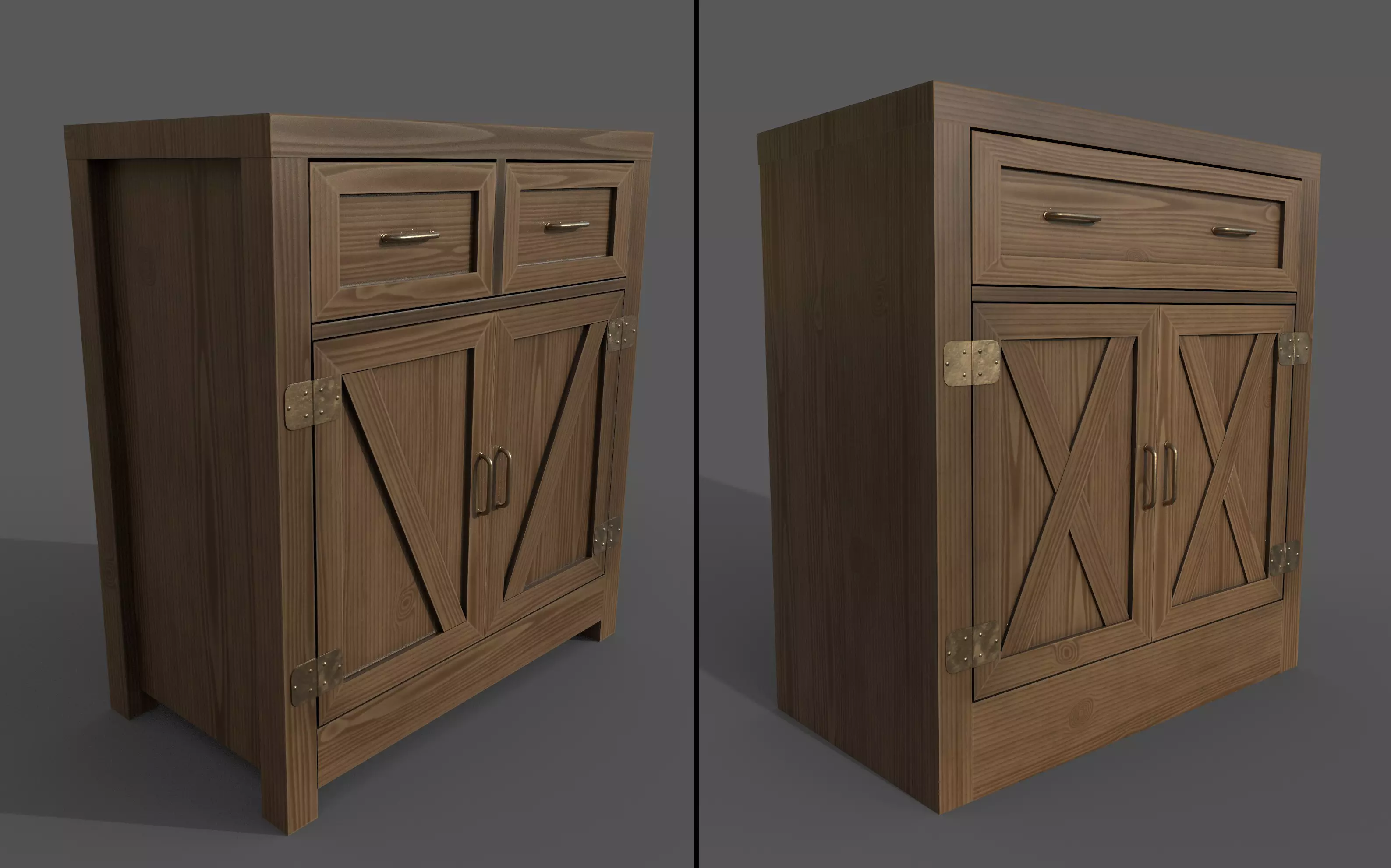 Chest of drawers pack 3D Model Collection_0