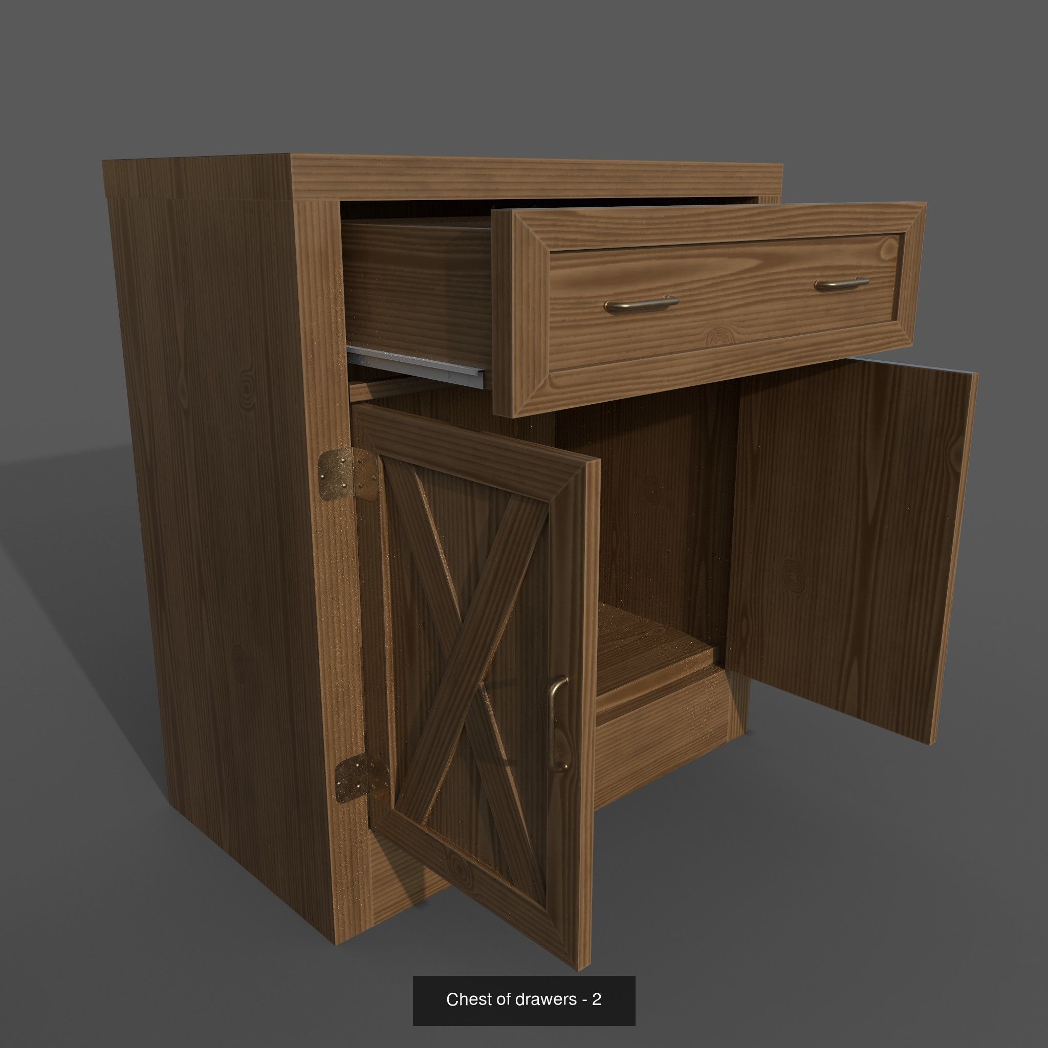 Chest of drawers pack 3D Model Collection_4