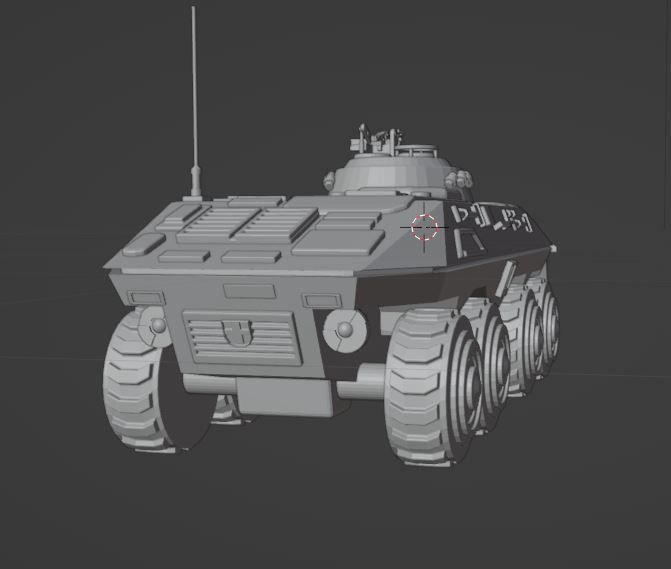 SpPz Luchs Scout Tank SpaehPanzer 3D print model_2