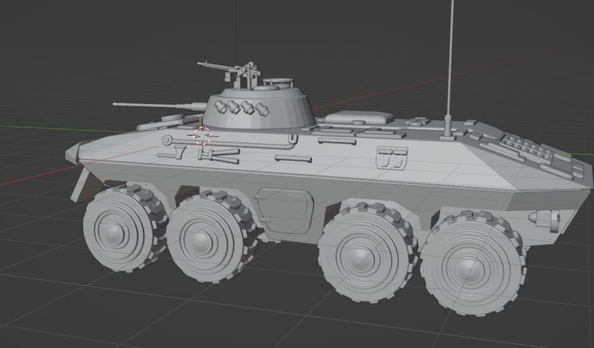 SpPz Luchs Scout Tank SpaehPanzer 3D print model_3
