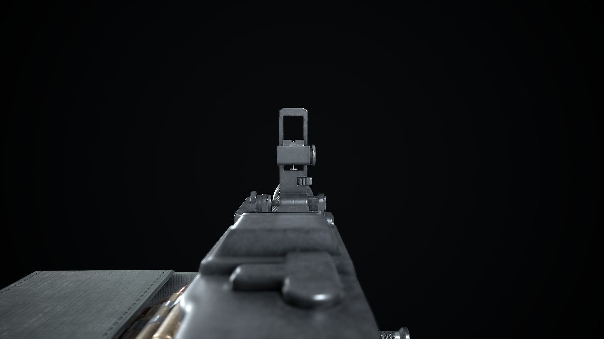 Game Ready M60 machine gun Low-poly 3D model_4