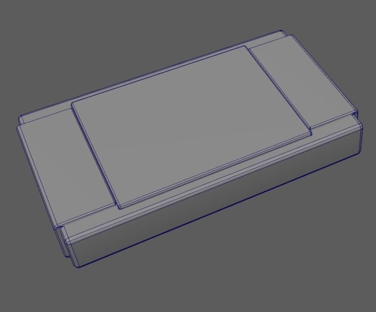 Resistors Low-poly 3D model_8