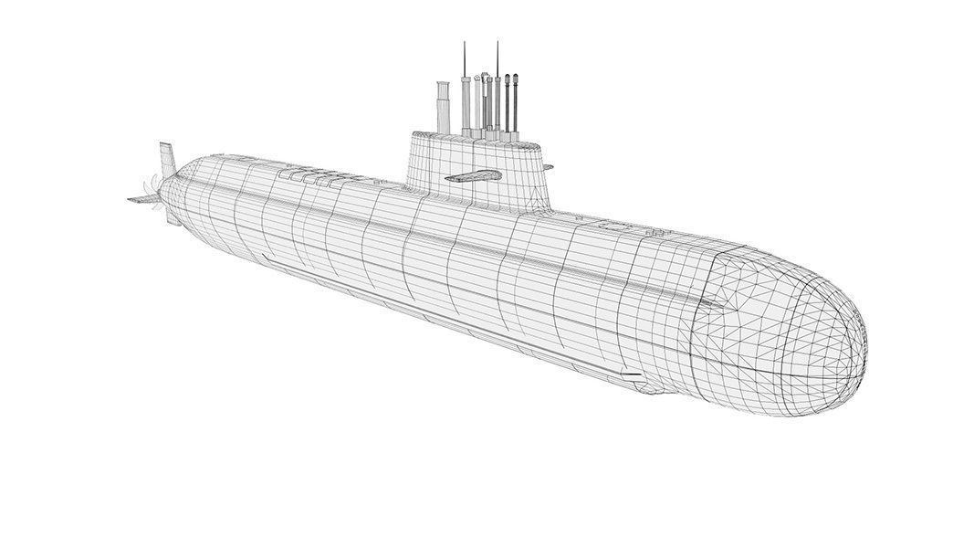 KSS-III Jangbogo 3D model_7