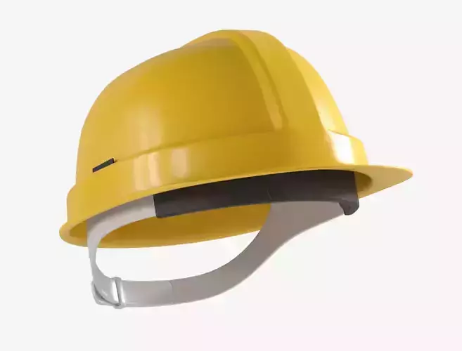 Hard Hat Low-poly 3D model