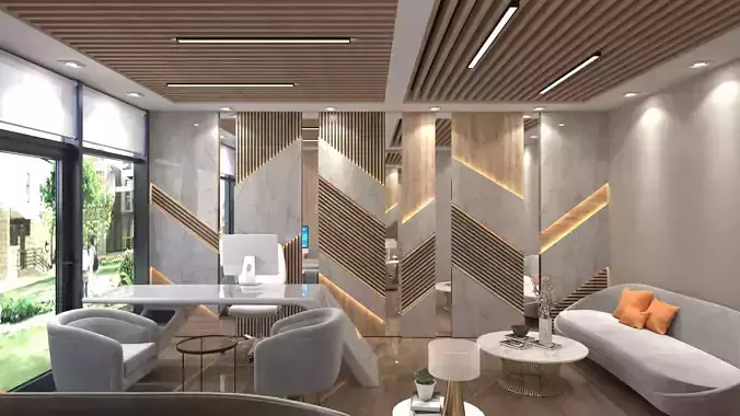 Office Room Luxury Modern