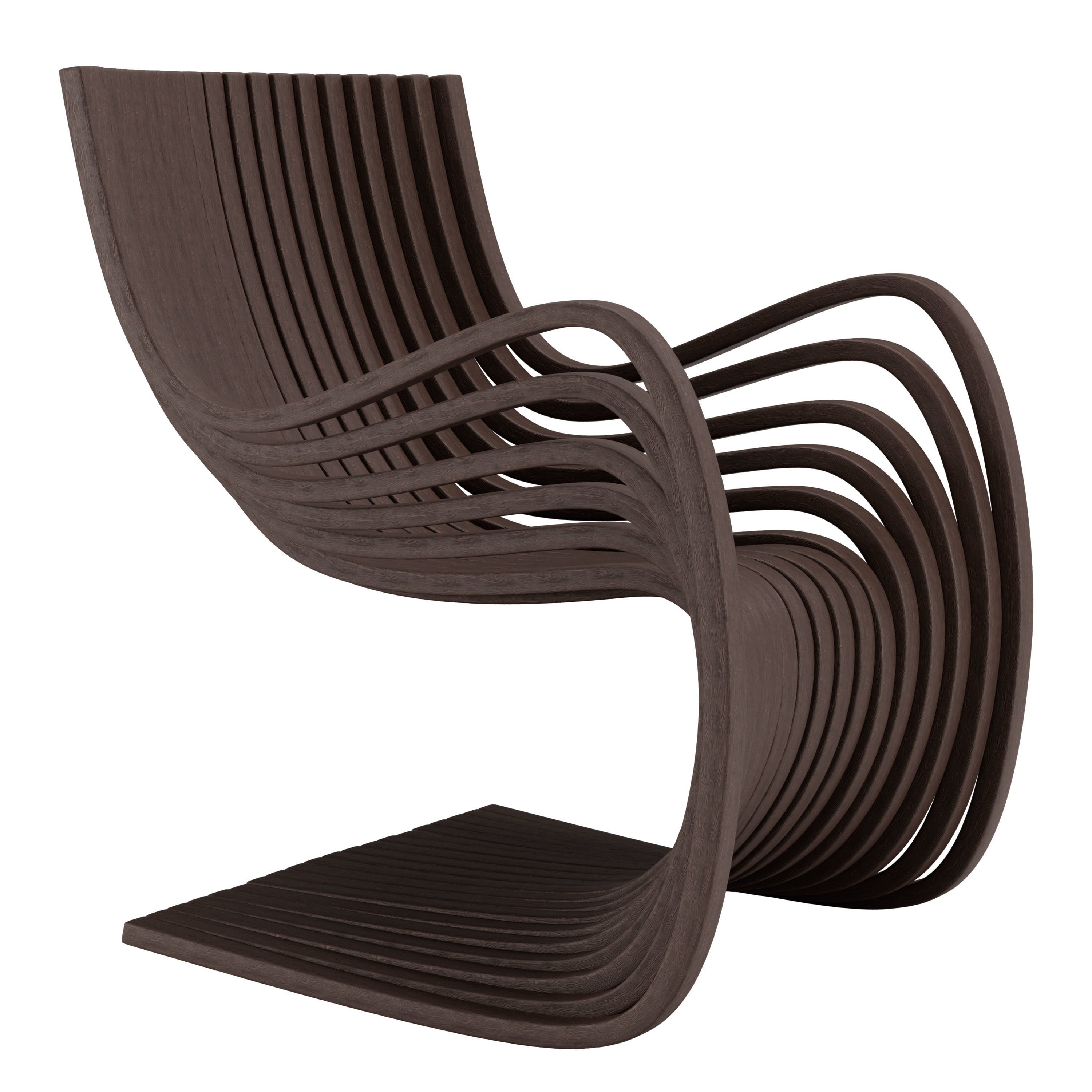 Pipo Chair parametric 3D model_2