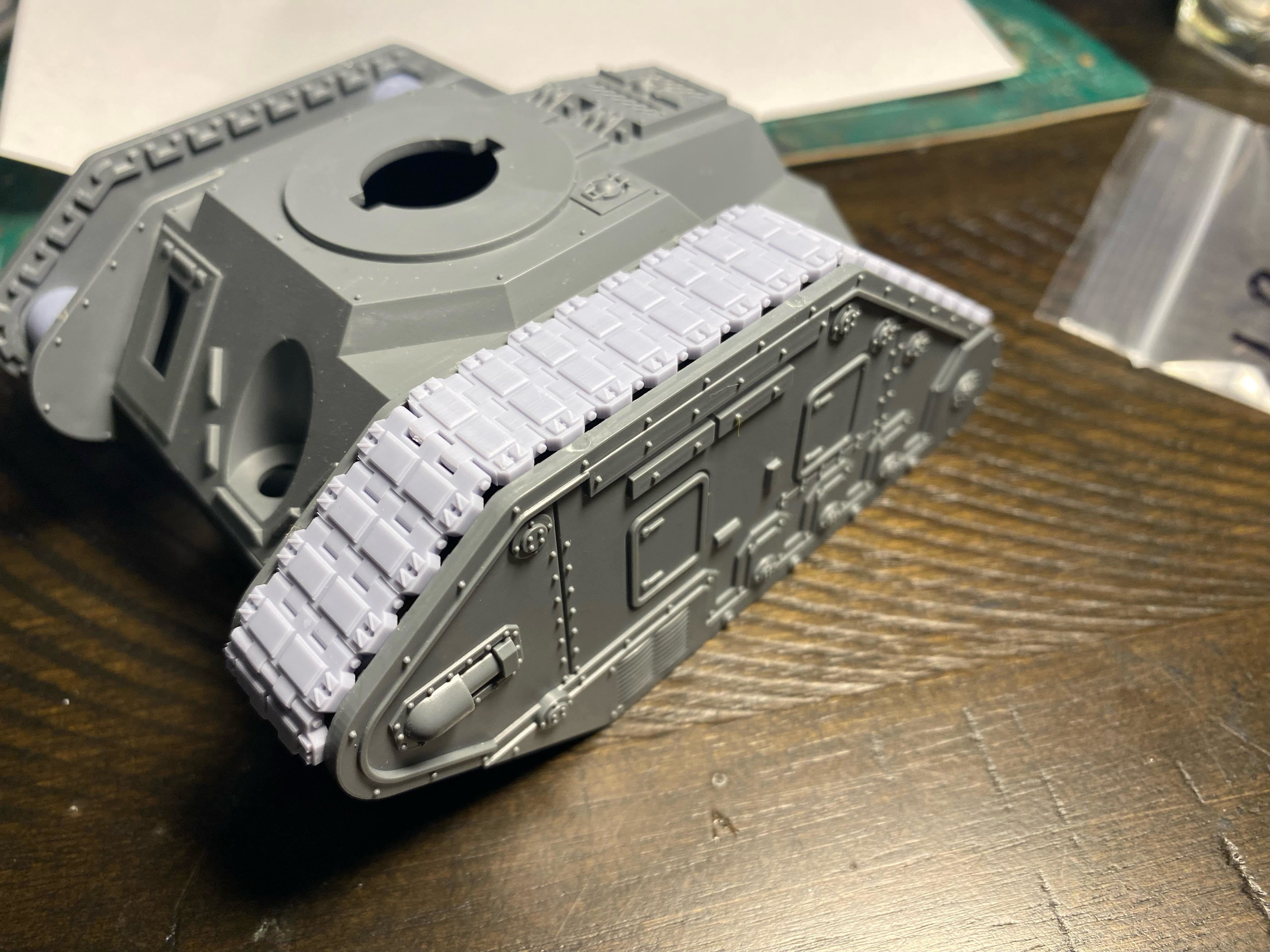 Wide Tracks for Imperial Vehicles - Standard Pattern 3D print model_10