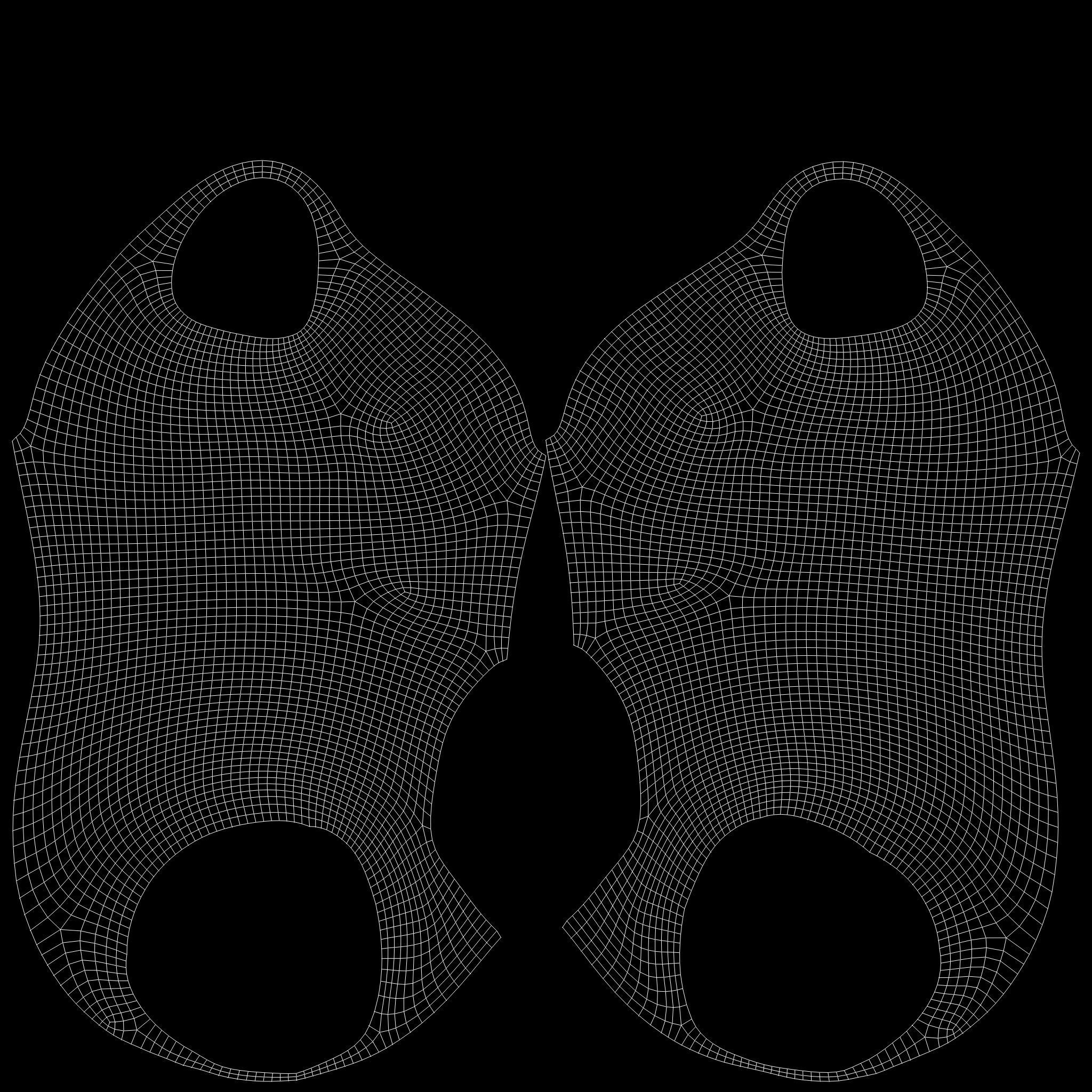 Cyber Cop Bodysuit Low-poly 3D model_13