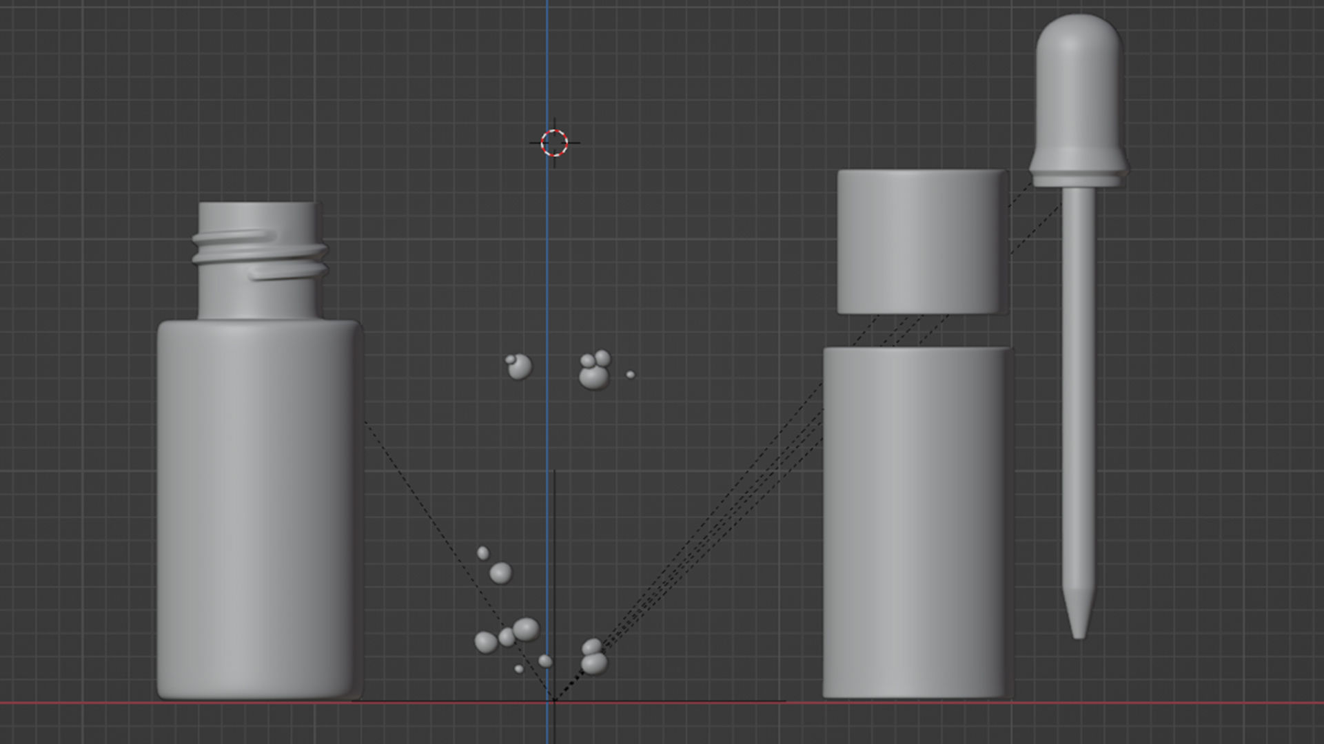 Dropper Serum Bottle 3D model_2