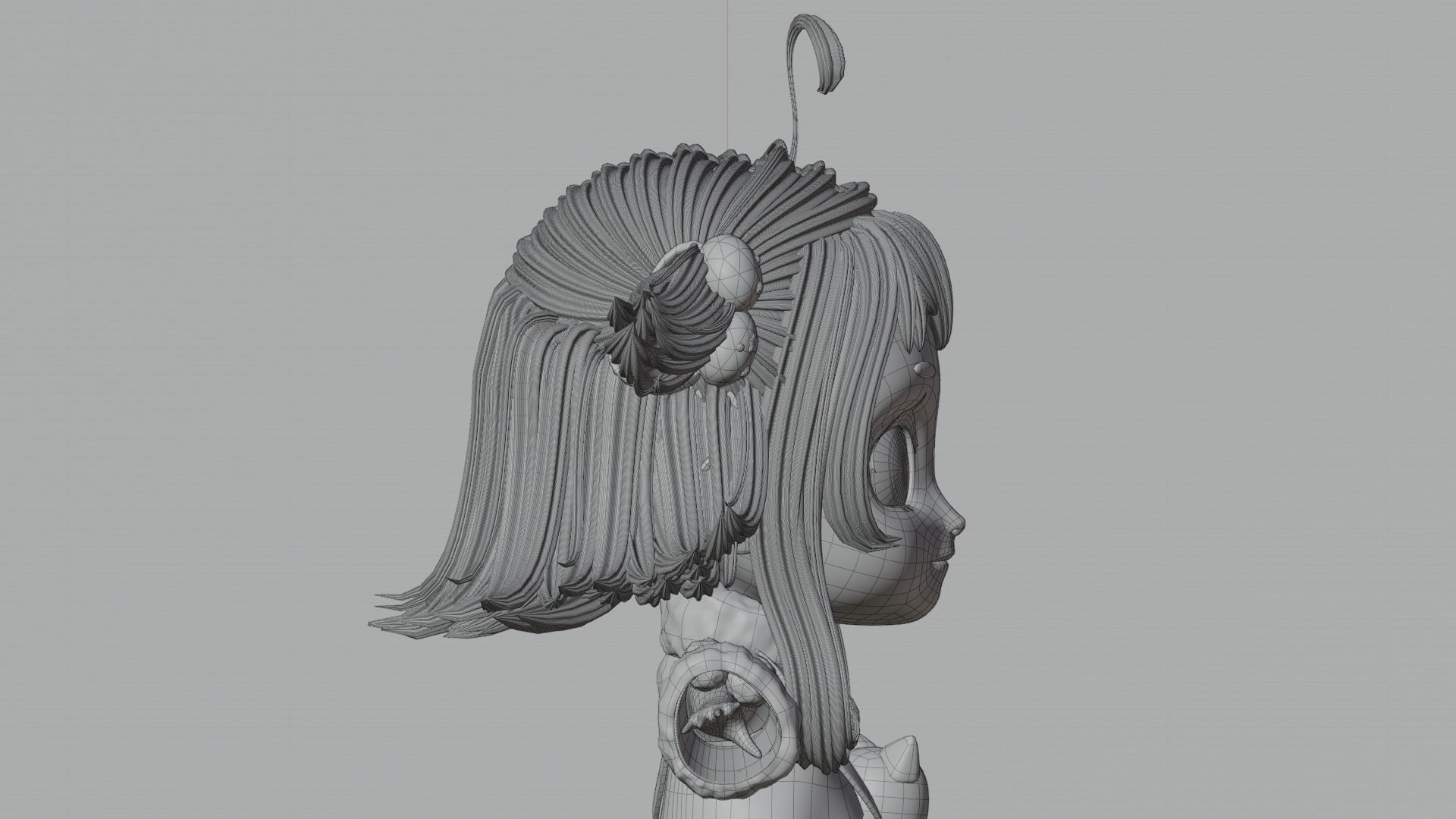 Chibi Character - Ready to rig 3D model_25