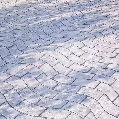 Mrf Pavement Set02 Low-poly 3D model